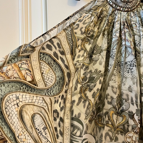 Camilla Green and Blue Resort Maxi dress. - Picture 7 of 11